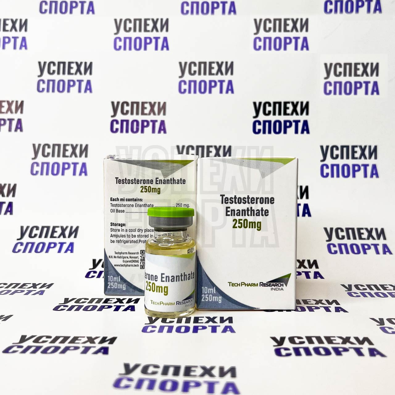 TechPharm / Testosterone Enanthate  (Тестостерон Энантат 250mg/10ml)